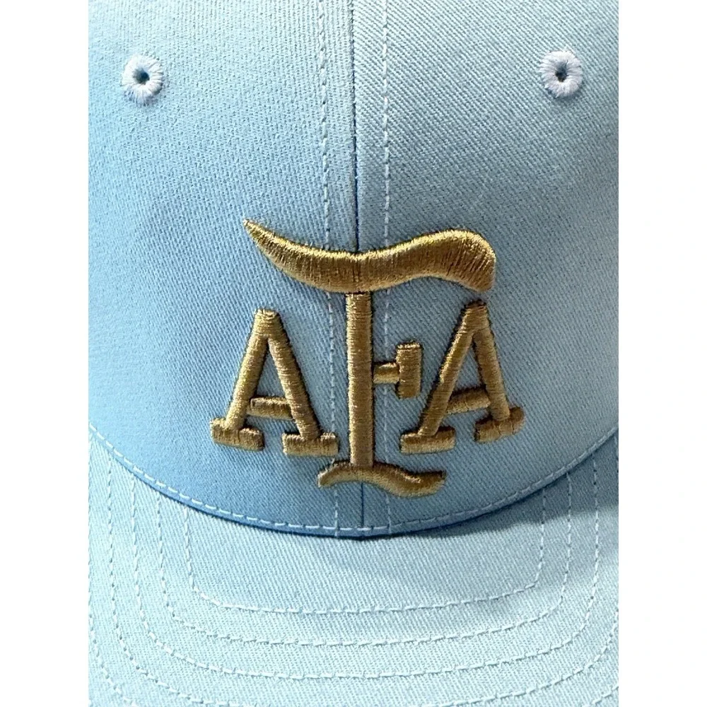 Adidas Argentina AFA Snapback Cap KE1380 Ice Blue White Gold World Champions NWT
